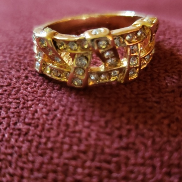 New Gold Plated ring size 8 - Picture 3 of 5